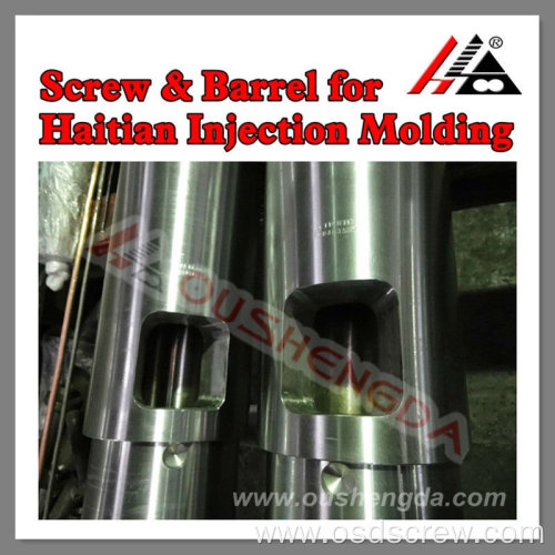 nitrided screw treatment for injection molding machine